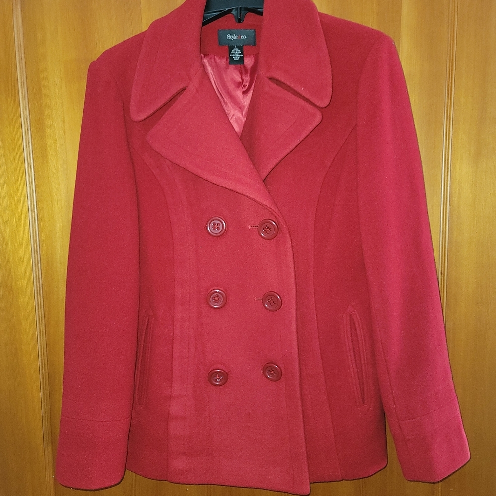 Style & Co Peacoat